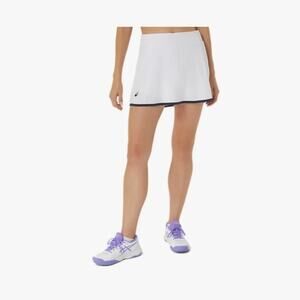Asics Skort Size XL White Black Tennis